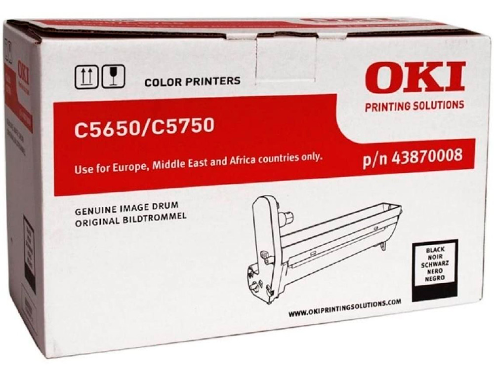 TAMBOUR OKI C5650 COULERU NIR 20000 PAG
