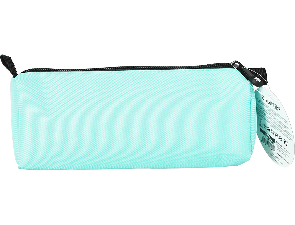 TROUSSE SCOLAIRE ANTARTIK 1 COMPARTIMENT 210X70X80MM      COLORIS VERT MENTHE