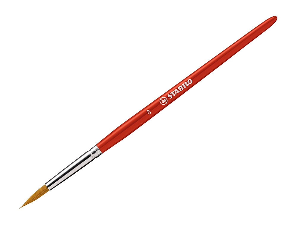CRAYON COULEUR STABILO WOODY MULTI TALENT 18 CRAYONS 3 EN 1 ARTY +1 PINCEAU ROND TAILLE 8 + 1 TAILLE CRAYON