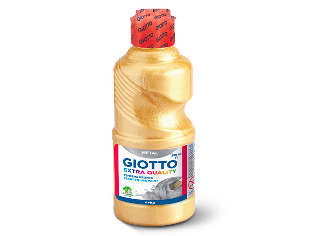 GOUACHE LIQUIDE GIOTTO TOUS SUPPORTS SECHAGE RAPIDE       COLORIS ARGENT METALLISE      FLACON 250ML
