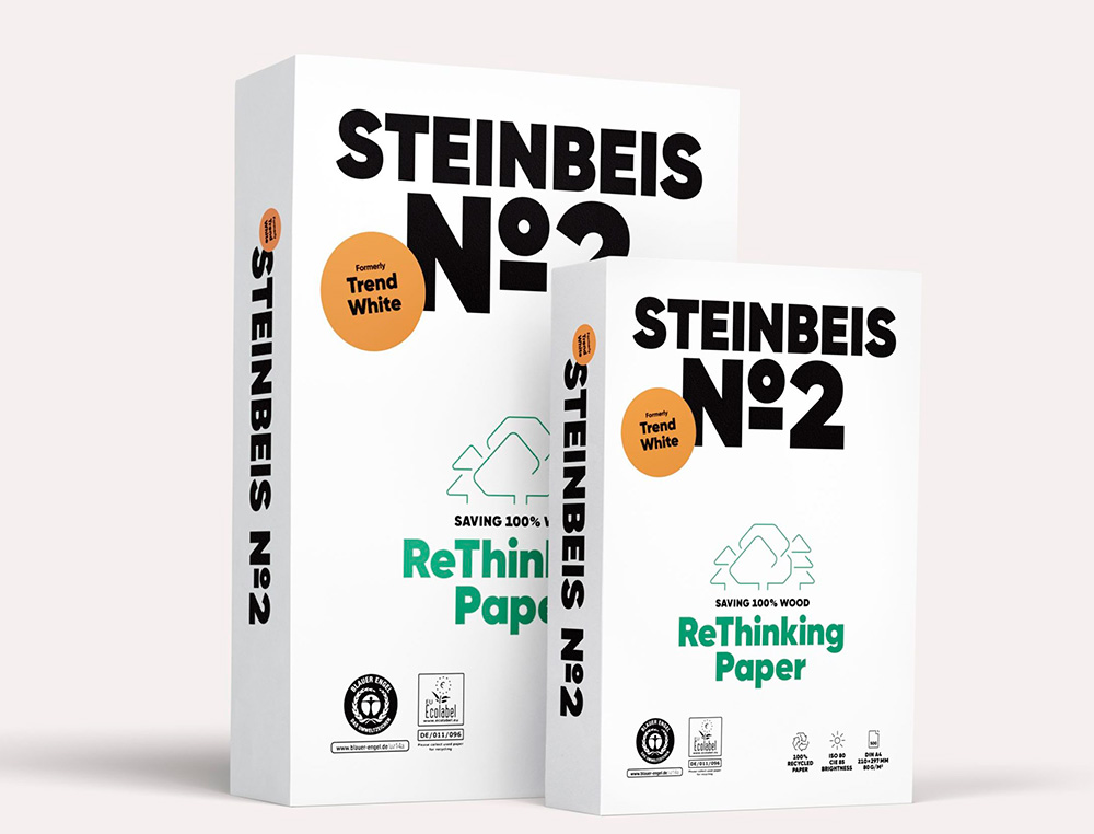 PAPIER STEINBEIS RECYCLE MULTIFONCTION N  2 - 80 GR A3 BLANC