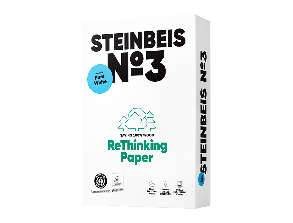 PAPIER STEINBEIS RECYCLE MULTIFONCTION N  3 - 80 GR A3 BLANC
