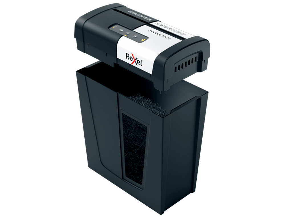 DESTRUCTEUR REXEL SECURE MC4 5 FEUILLES DE PAPIER A4 DE 80GR