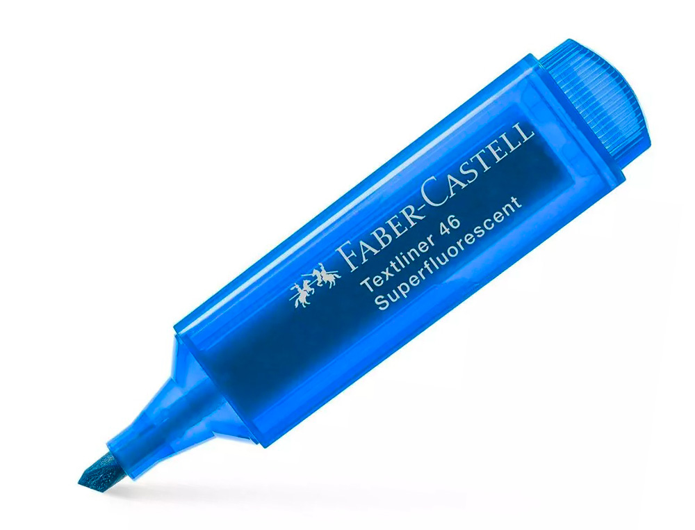 SURLIGNEUR FABER CASTELL TEXTLINER TL 46 METALLIC BLEU