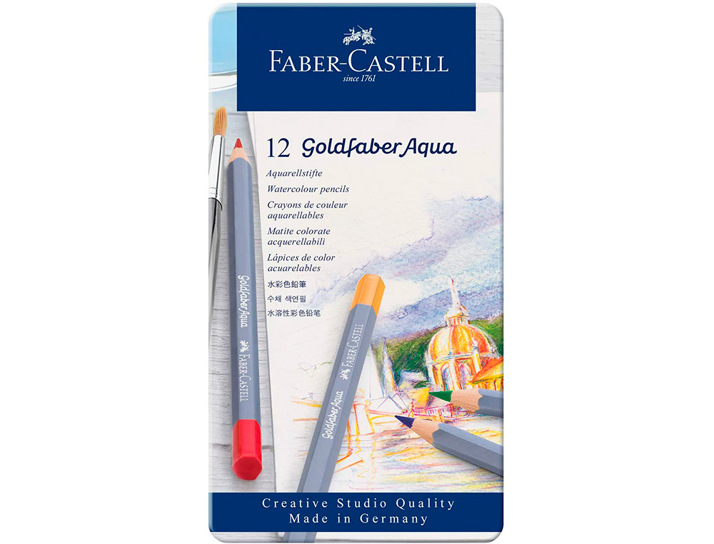 PEINTURE AQUARELLE FABER CASTELL BOITE DE 12