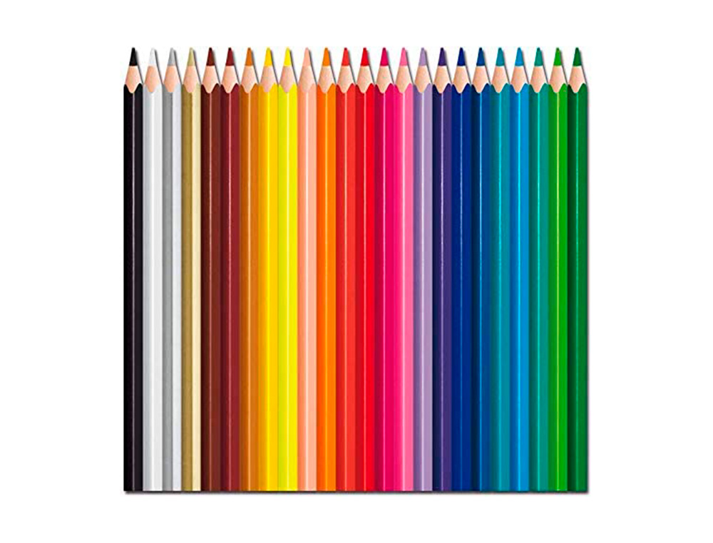 CRAYONS DE COULEURS MAPED STRONG ULTRA-R SISTANTS TUBE  M TAL POCHETTE DE 24