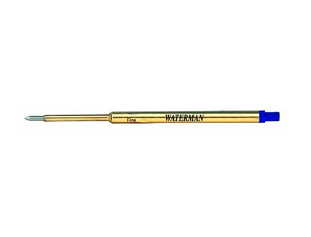 RECHARGE WATERMAN STYLO-BILLE MAXIMA LARGEUR FINE COLORIS BLEU