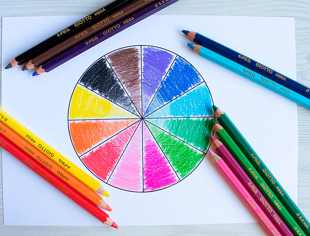 CRAYON COULEUR GIOTTO STILNOVO POT DE 48 ASSORTIS