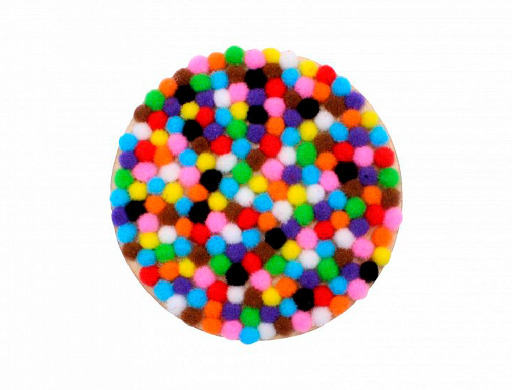 PACK MINI POMPONS SODERTEX COLORES - 1 CM - 1000 PCS -   10 COLORIS ASSORTIS