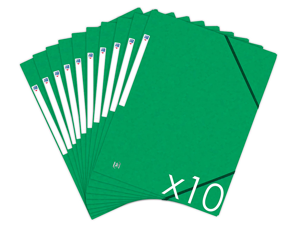 CHEMISE ELASTIQUE 3 RABATS OXFORD TOPFILE+ A4 VERT