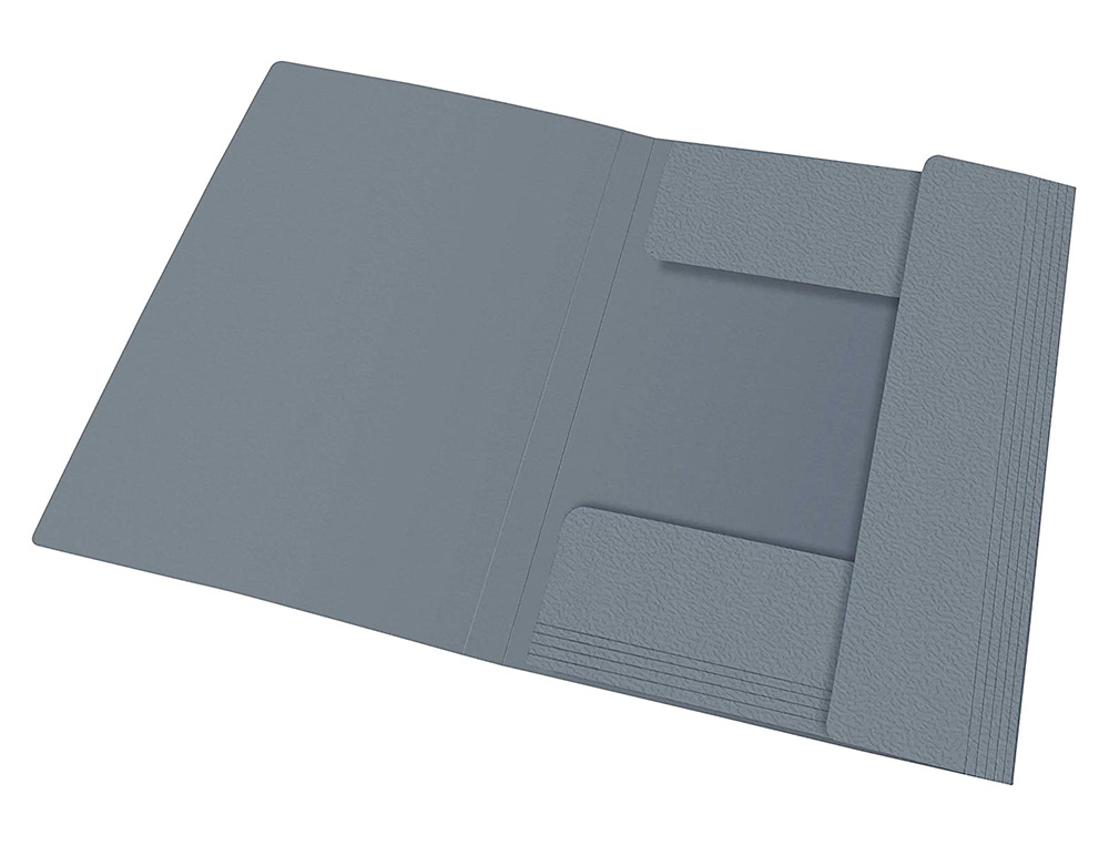 CHEMISE ELASTIQUE 3 RABATS OXFORD EUROFOLIO+ A4 GRIS