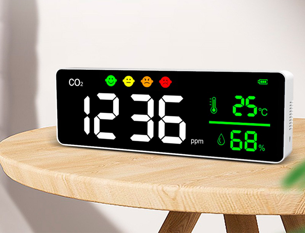 MONITEUR MULTIFONCTIONNEL DE LA QUALIT  DE L'AIR KAPM100   DETECTION INFRA ROUGE (NDIR)