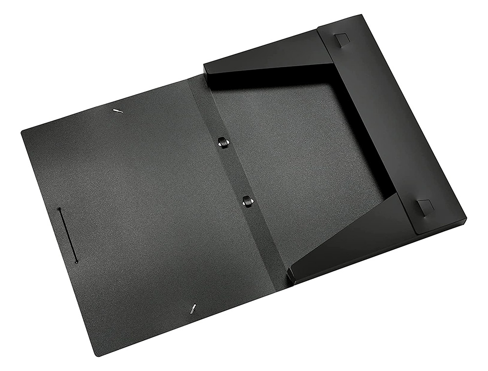 BOITE DE CLASSEMENT HANDELBOX DOS 3CM POLYPROPYLENE A3      42,5X30,5X3CM COLORIS NOIR