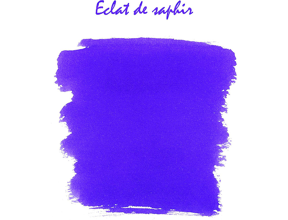 FLACON D'ENCRE J.HERBIN ECLAT DE SAPHIR 30ML