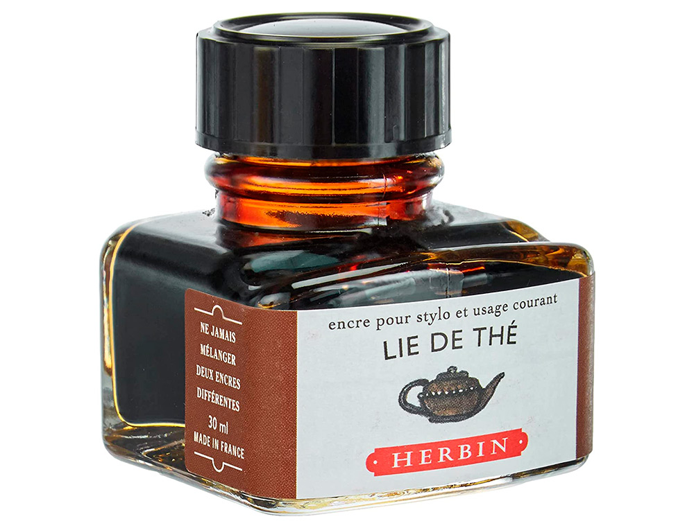 FLACON D'ENCRE J.HERBIN LIE DE TH  30ML
