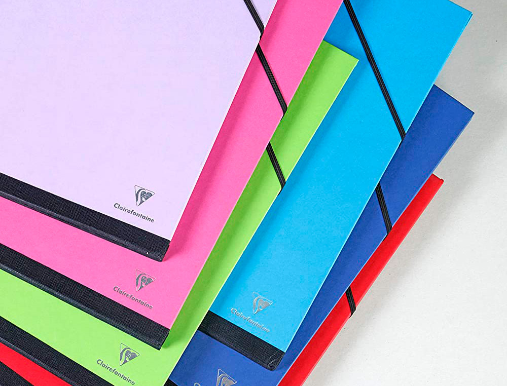 PORTE-DOCUMENTS CLAIREFONTAINE ASSORTIS 28X38CM