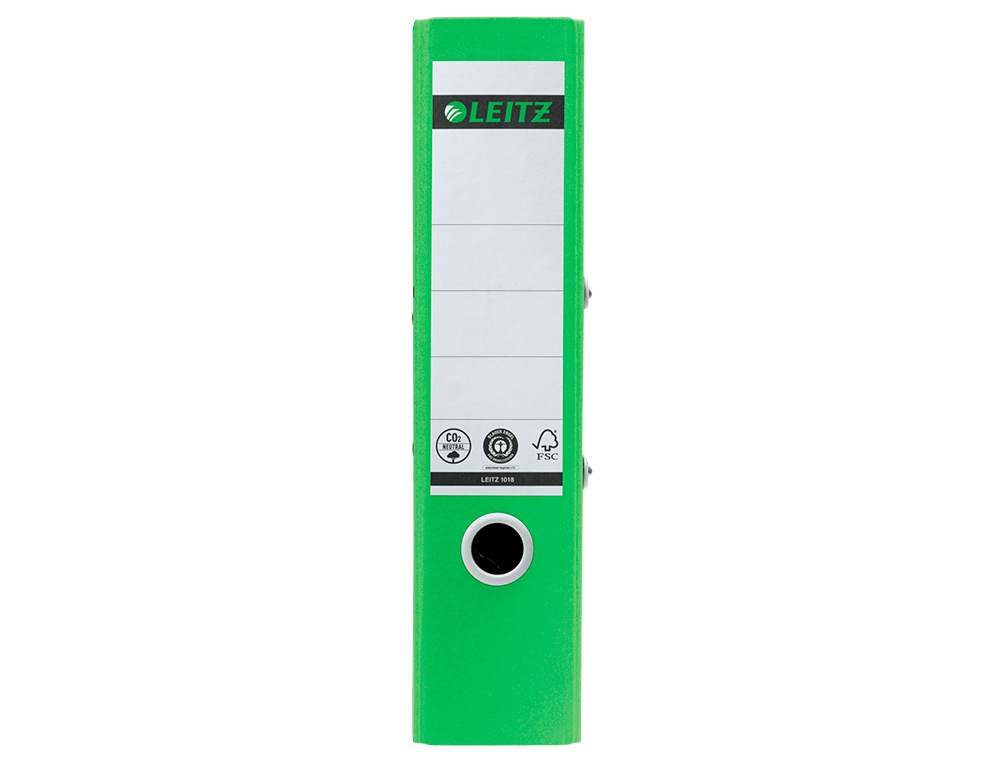 CLASSEUR LEVIER LEITZ ESSELTE RECYCLABLE A4 80X320X285 MM   VERT