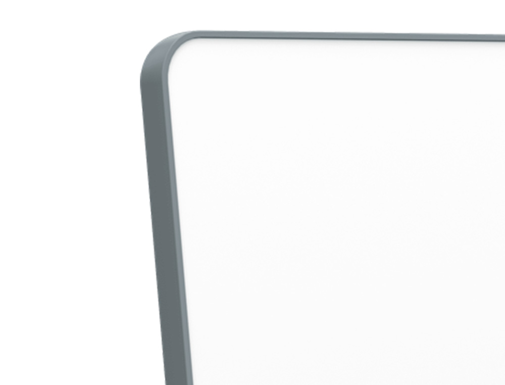 TABLEAU PORTABLE ESSELTE MAGNETIQUE DOUBLE FACE MOVE & MEET  BLANC TOUR GRIS         1800X900MM