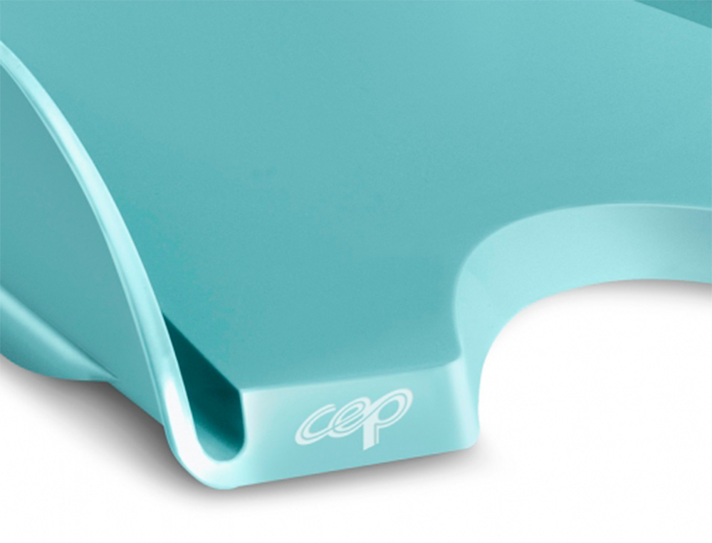 CORBEILLE COURRIER CEP RIVIERA POLYSTYRENE ANTICHOC SUPERPOSABLE VERTICALE / ESCALIER 348X257X66MM VERT