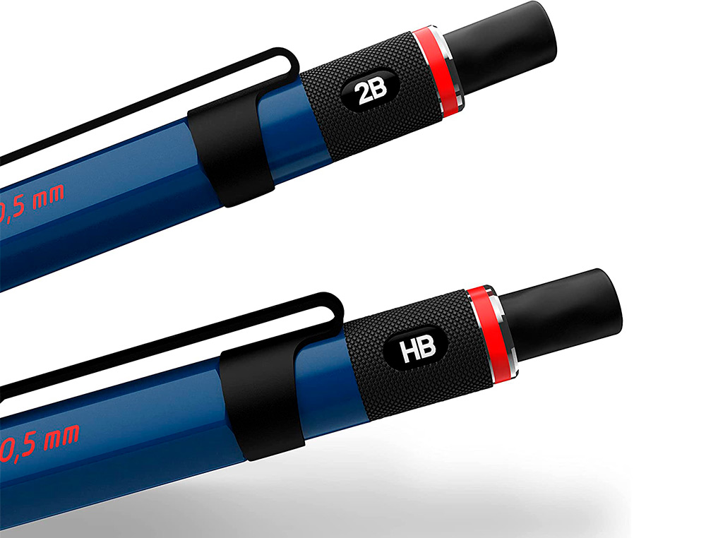PORTEMINE ROTRING 500 COLORIS BLEU 0,5MM