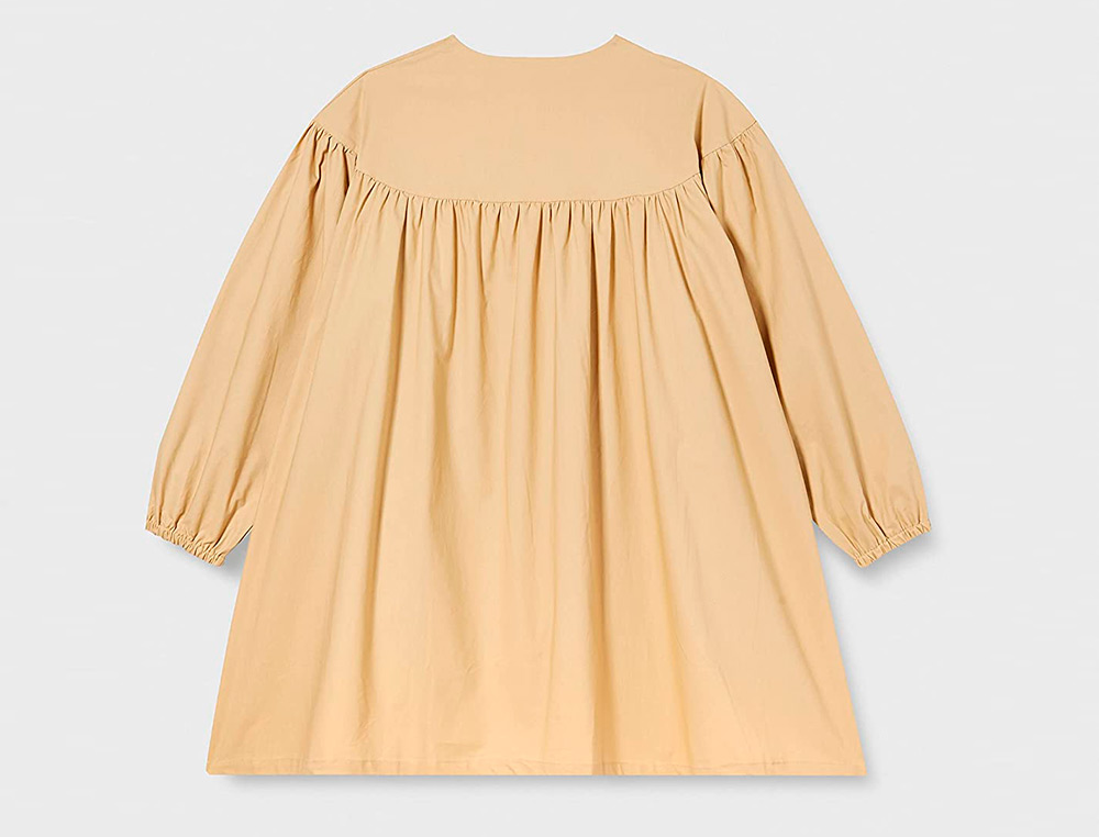 BLOUSE PEINTURE A L'ANCIENNE OZ INTERNATIONAL L-XL COTON COLORIS BEIGE
