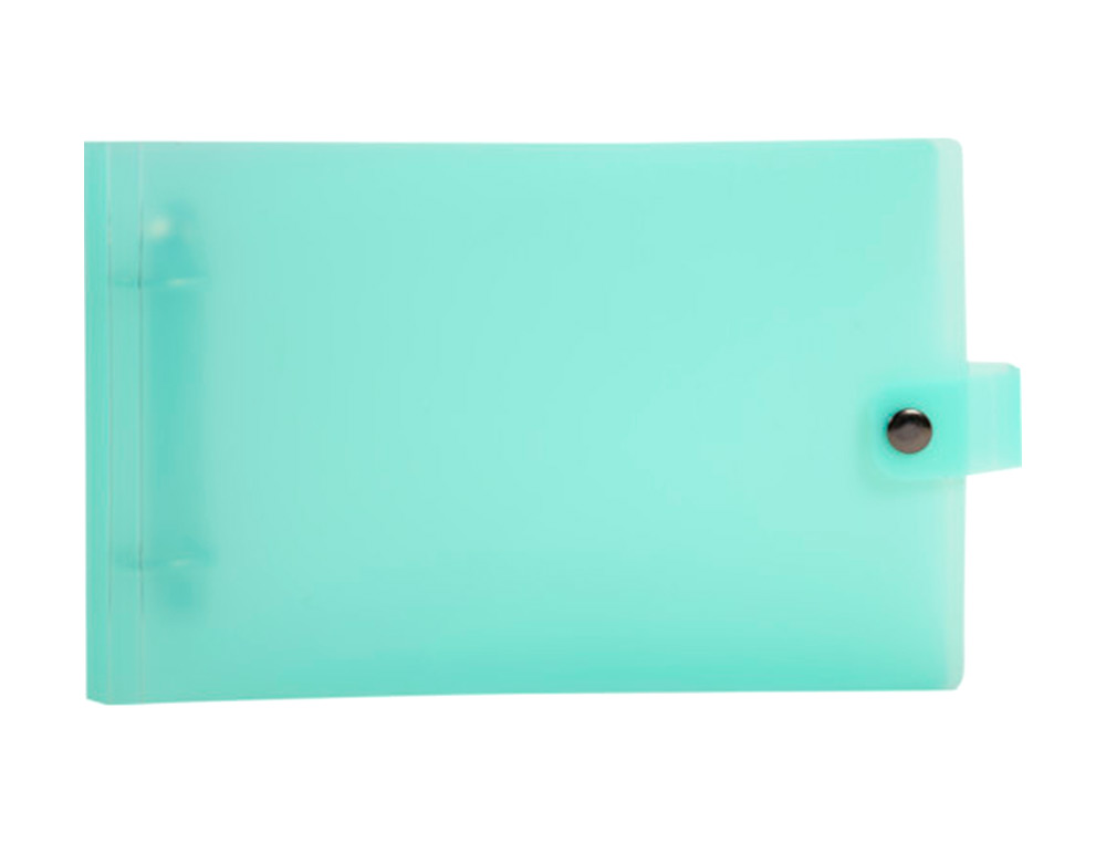 CLASSEUR 2 ANNEAUX BRISTOL POLYPROPYLENE A5 2/30MM       ASSORTIMENT PASTEL