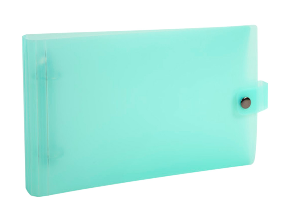 CLASSEUR 2 ANNEAUX BRISTOL POLYPROPYLENE A5 2/30MM       ASSORTIMENT PASTEL