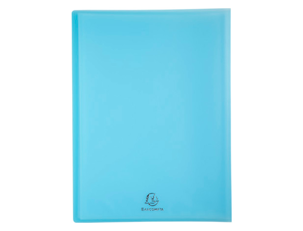 PORTE-DOCUMENTS EXACOMPTA KREACOVER A4 POLYPROPYLENE    100VUES ASSORTIMENT PASTEL