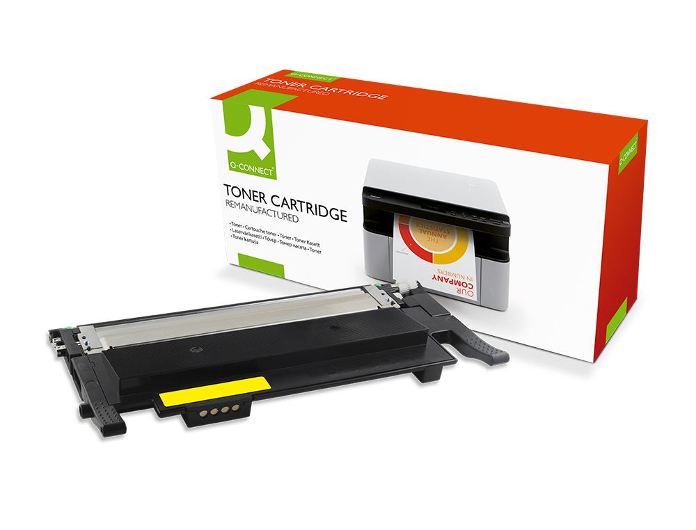 TONER Q-CONNECT COMPATIBLE SAMSUNG CLT-Y404S/ELS XP C430, C480 1000P JAUNE