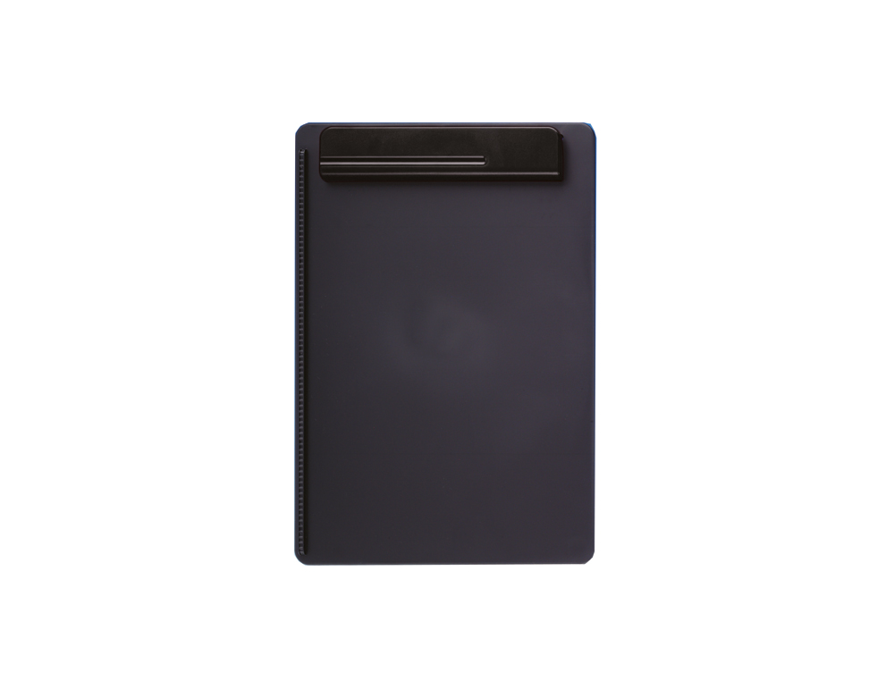 PORTE-BLOC MAUL GO A4 PLASTIQUE RECYCLE PORTE-STYLO INTEGRE DANS PINCE COLORIS    NOIR