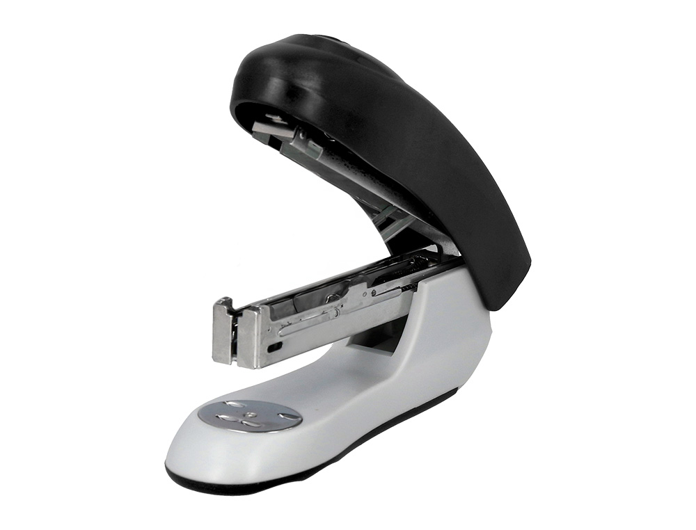 AGRAFEUSE BUREAU Q-CONNECT KF14212 PLASTIQUE CAPACITE 10 FEUILLES AGRAFES N10 COLORIS NOIR