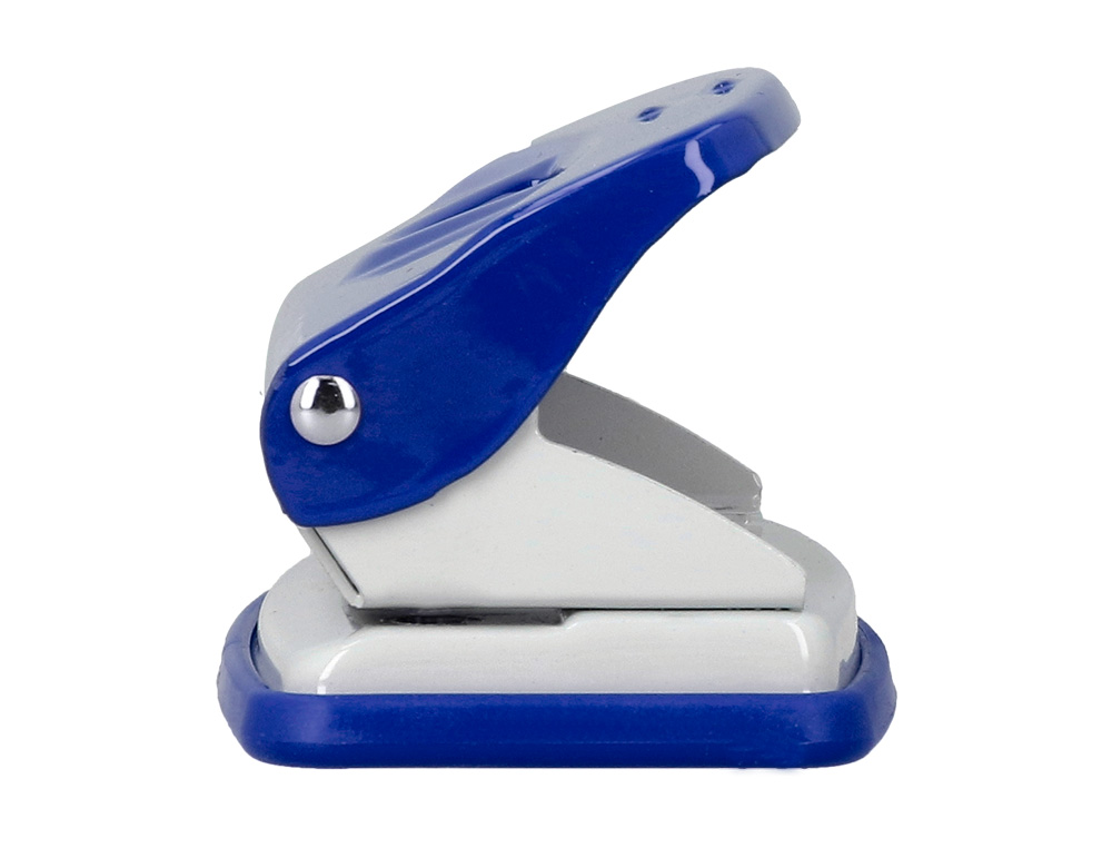 PERFORATEUR Q-CONNECT KF14215 2 TROUS OUVERTURE 1MM CAPACITE 10 FEUILLES COLORIS BLEU