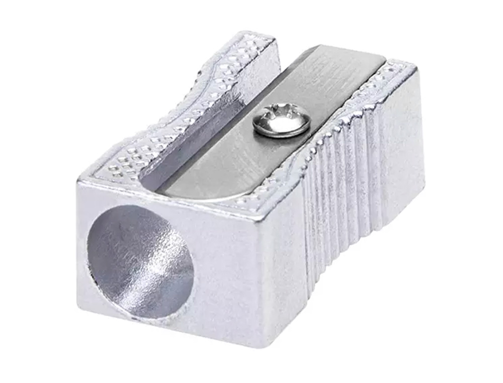 TAILLE-CRAYON Q-CONNECT METALLIQUE RECTANGULAIRE 1    USAGE