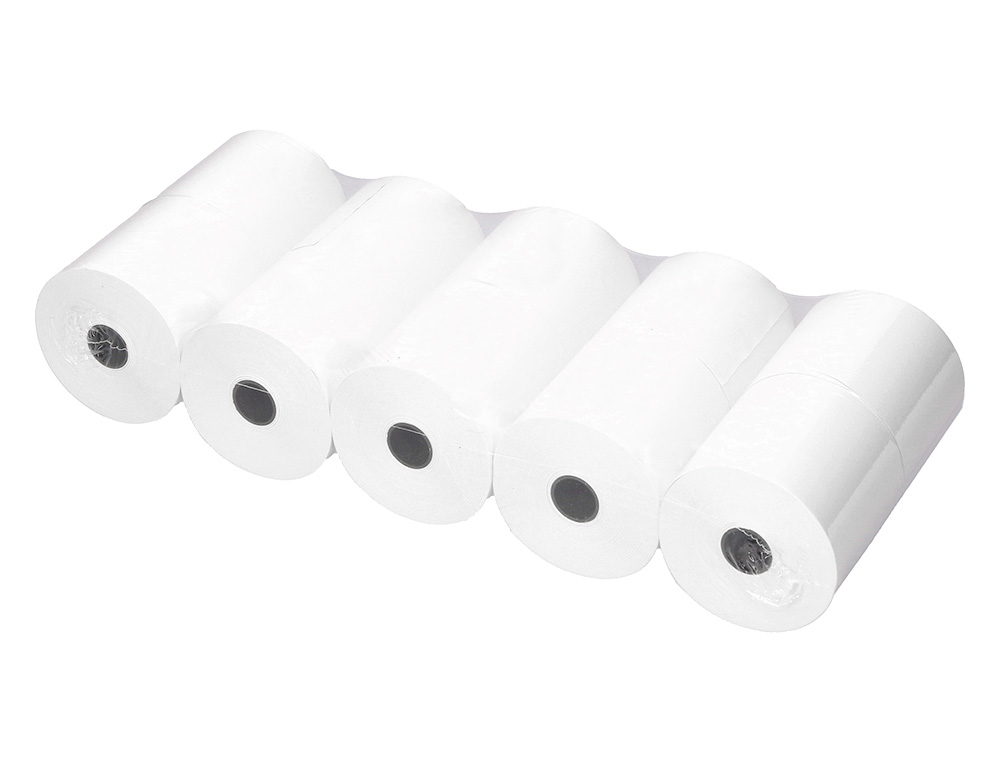 BOBINE THERMIQUE Q-CONNECT 57MM LARGEUR X 60MM DIAMETRE  70GR POUR TPE SANS BISPHENOL  A