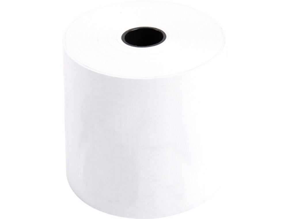 BOBINE THERMIQUE Q-CONNECT 57MM LARGEUR X 60MM DIAMETRE  70GR POUR TPE SANS BISPHENOL  A