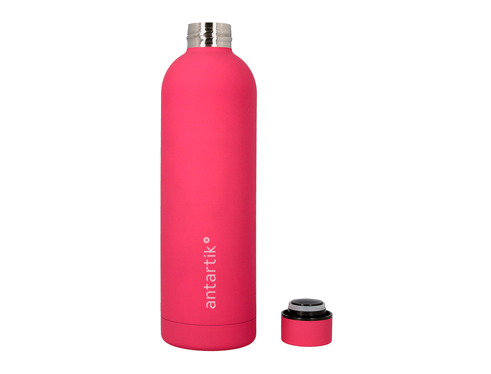 BOUTEILLE ISOTHERME ANTARTIK ACIER INOXYDABLE SANS BPA 750ML COLORIS FUCHSIA