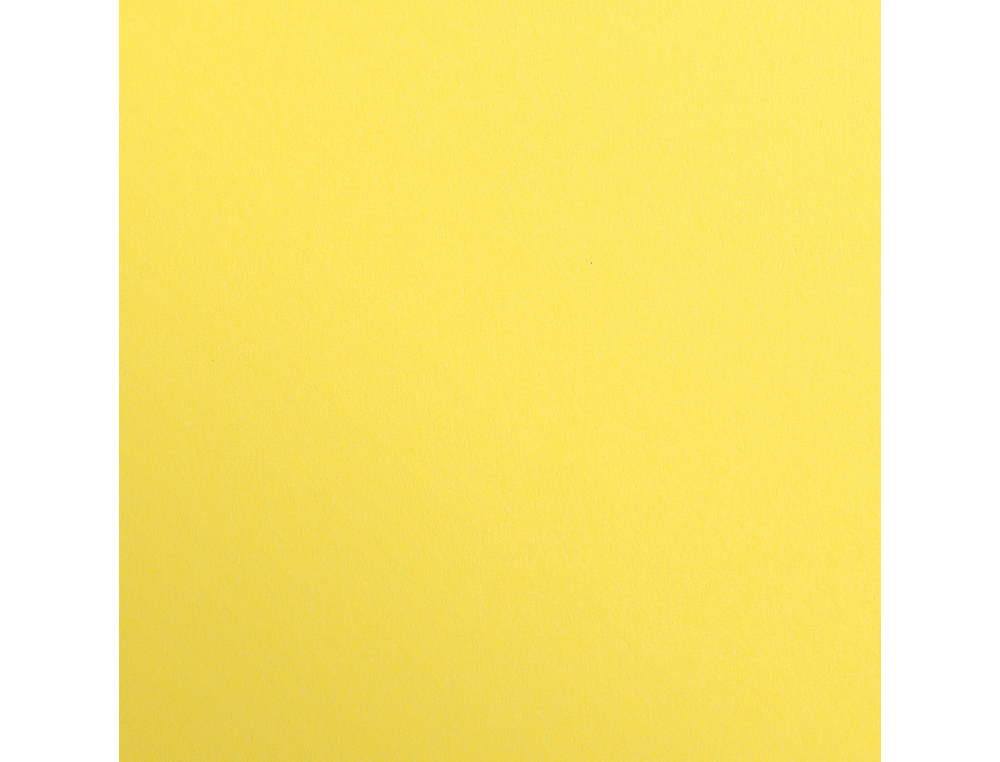 FEUILLE PAPIER CLAIREFONTAINE MAYA 270G 500X700MM COLORIS   JAUNE CITRON PAQUET 25 UNITES