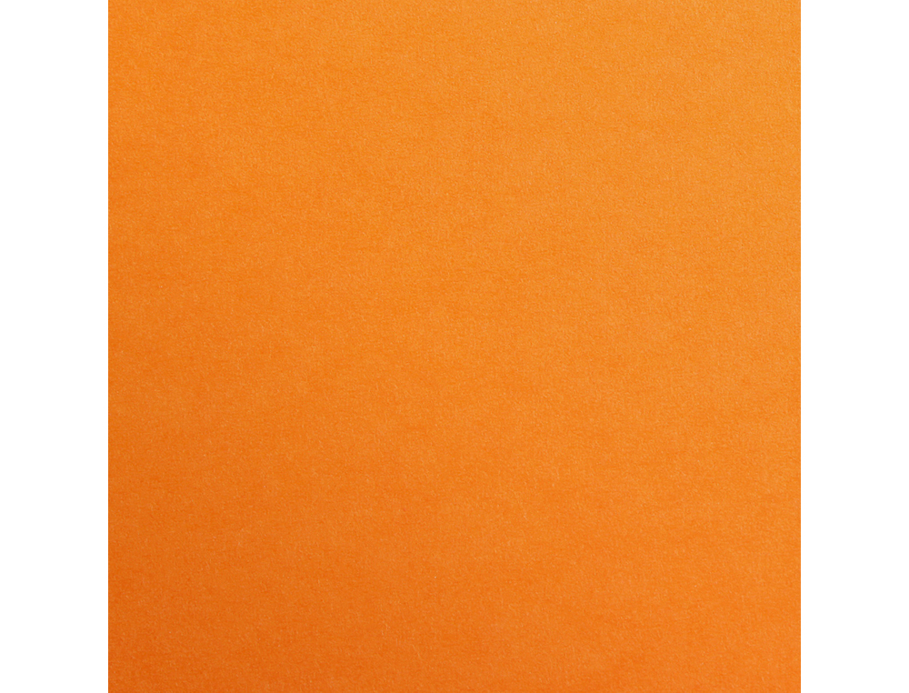 FEUILLE PAPIER CLAIREFONTAINE MAYA 270G 500X700MM COLORIS   CLEMENTINE PAQUET 25 UNITES
