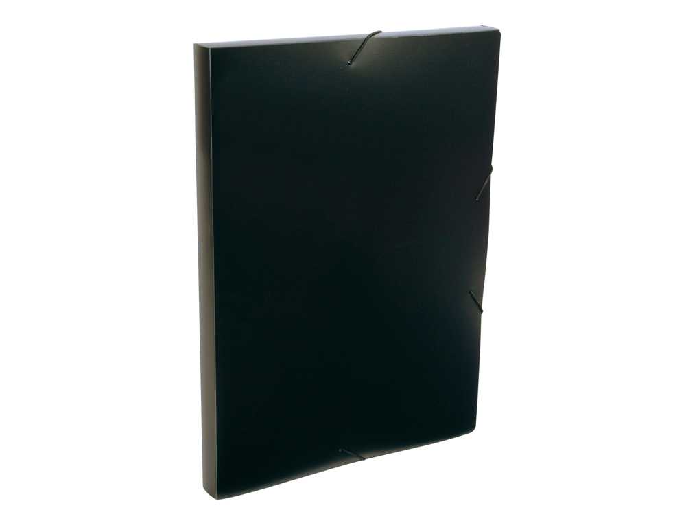 BOITE DE CLASSEMENT VIQUEL ART'BOX A3 PP CREATIV'GALLERY DOS 3CM FERMETURE ELASTIQUE COLORIS NOIR