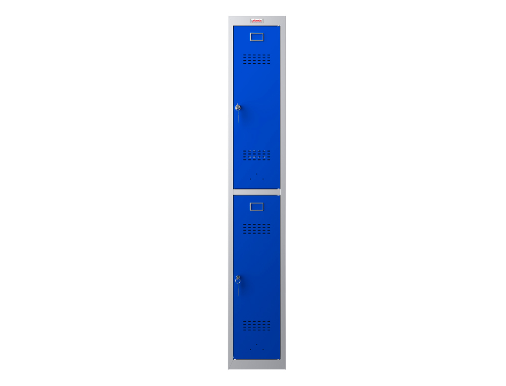 CASIER PERSONNEL PHOENIX SERIE PL PL1230GBK SERRURE A  CLE COLORIS BLEU