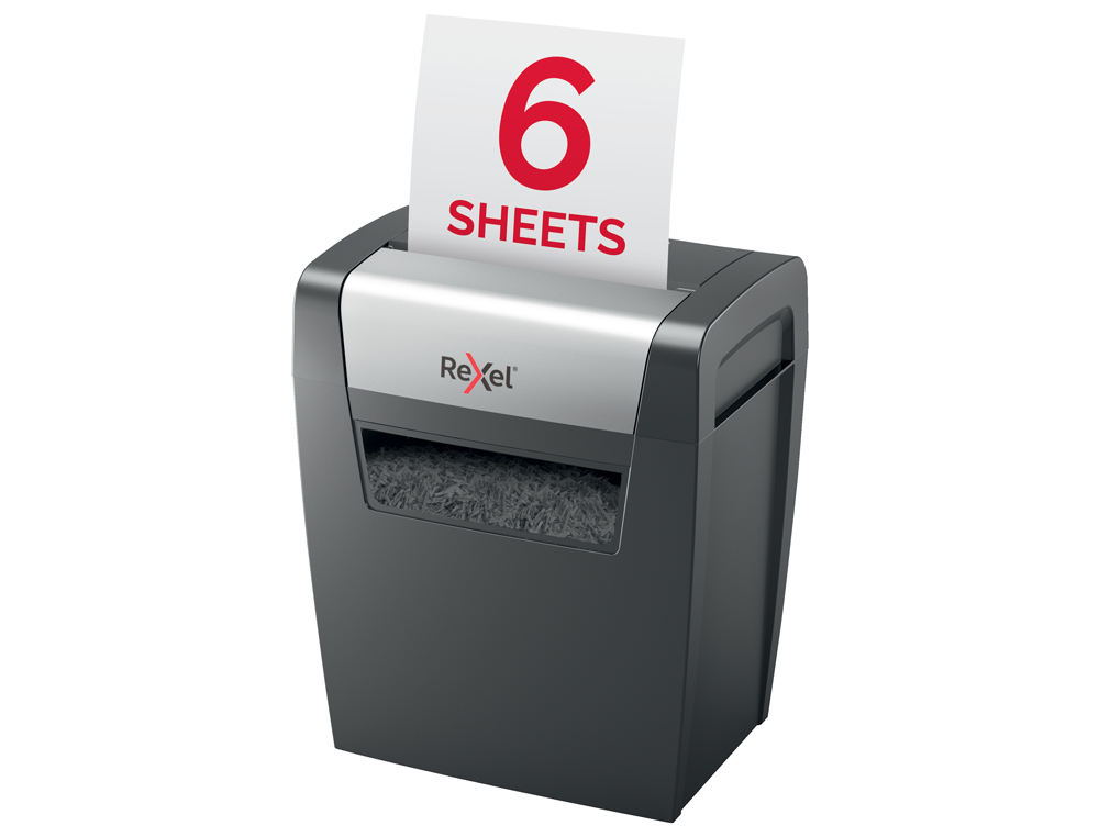 DESTRUCTEUR DE DOCUMENTS REXEL MANUEL MOMENTUM X406 MOMENTUM P4 6F CORBEILLE 15L