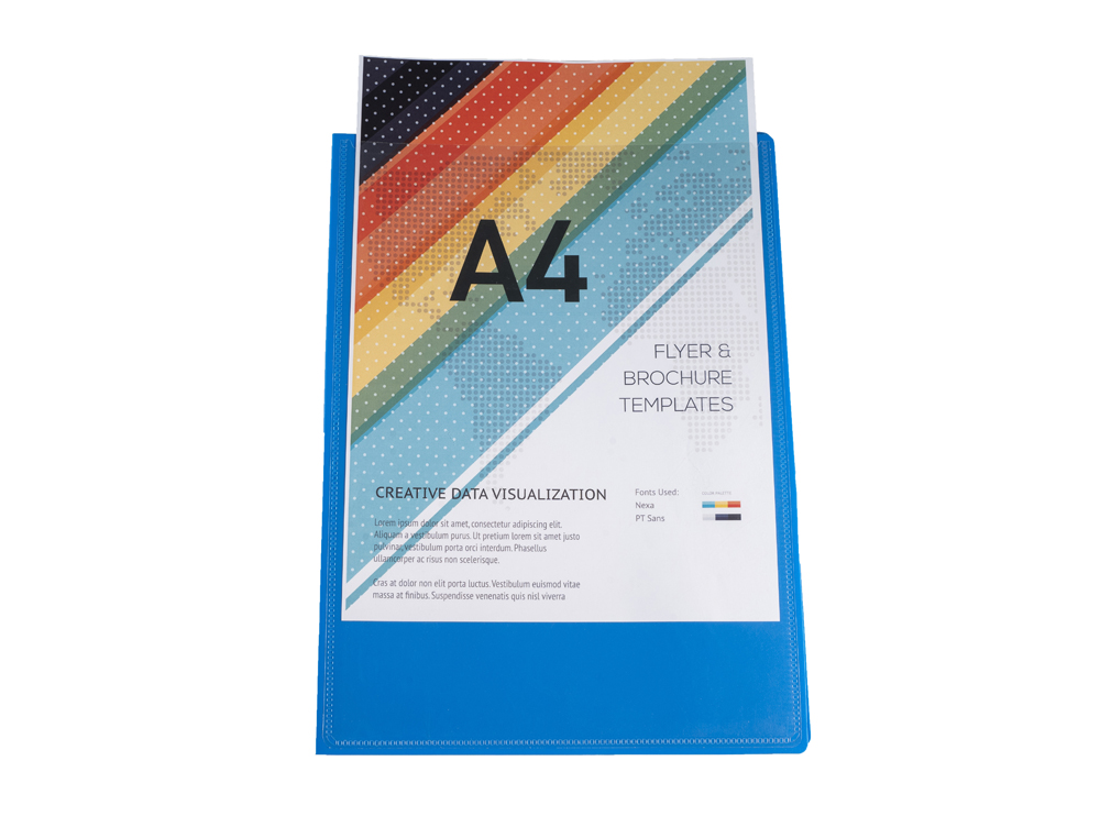 PORTE-VUES EXACOMPTA KREA COVER PP 120 VUES COLORIS     ASSORTIS