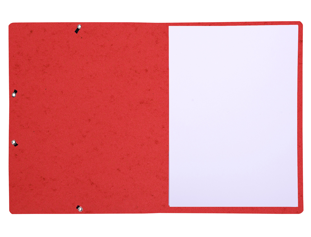 CHEMISE EXACOMPTA CARTE LUSTREE 350GR A4 FERMETURE ELASTIQUE SANS RABAT SANS ETIQUETTE COLORIS ROUGE LOT DE 10