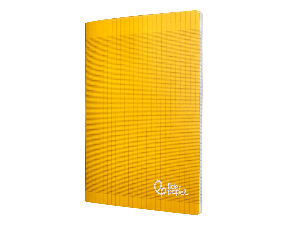 CAHIER PIQURE LIDERPAPEL COUVERTURE PP 240X320MM 48P SEYES COLORIS JAUNE