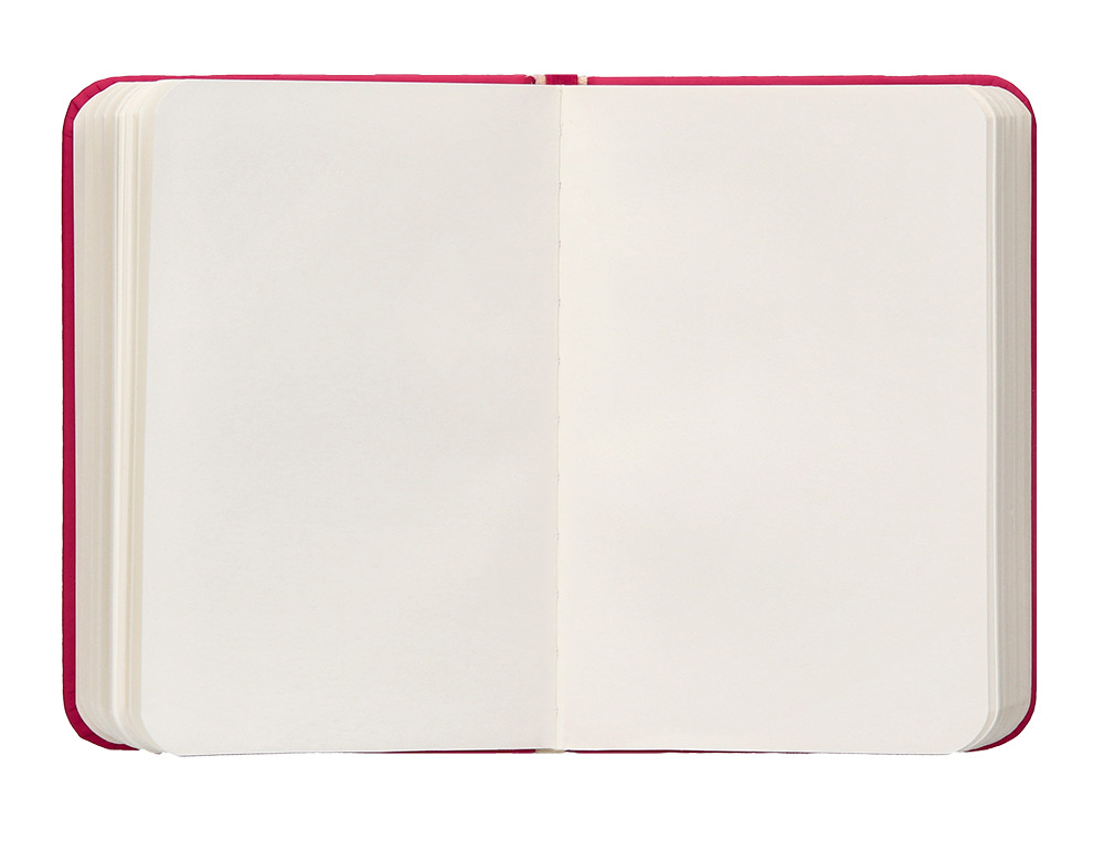 CARNET FERMETURE ELASTIQUE ANTARTIK NOTES COUVERTURE     RIGIDE A7 PAPIER UNI IVOIRE 80FEUILLES 80GR FSC FRAMBOISE