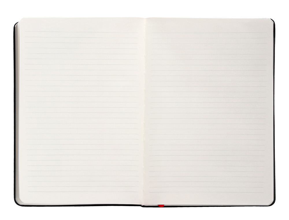 CARNET FERMETURE ELASTIQUE ROUGE ANTARTIK NOTES          COUVERTURE RIGIDE A5 LIGNE 100FEUILLES 80GR FSC COLORIS NOIR