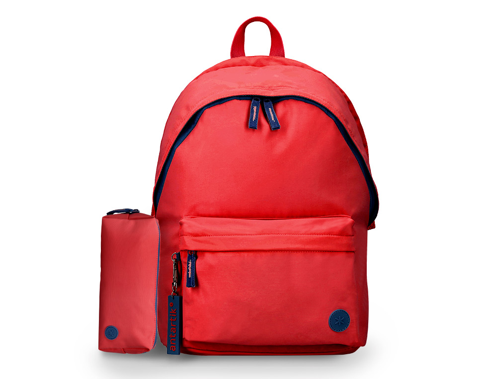 SAC A DOS ANTARTIK 1 COMPARTIMENT MODELE BASIC     PACK 20L 420X160X300MM        COLORIS ROUGE GRENAT