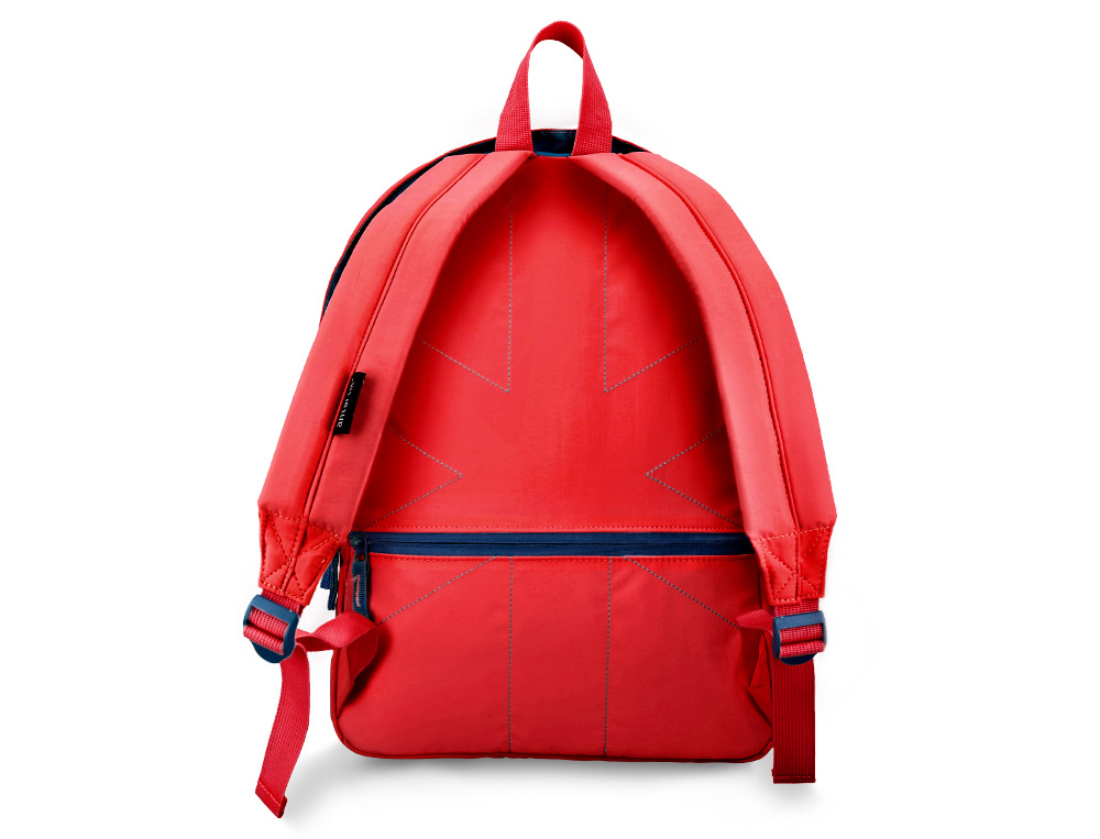 SAC A DOS ANTARTIK 1 COMPARTIMENT MODELE BASIC     PACK 20L 420X160X300MM        COLORIS ROUGE GRENAT