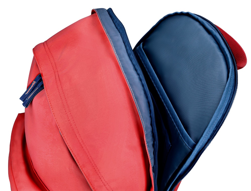 SAC A DOS ANTARTIK 1 COMPARTIMENT MODELE BASIC     PACK 20L 420X160X300MM        COLORIS ROUGE GRENAT