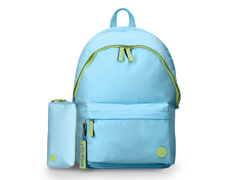 SAC A DOS ANTARTIK 1 COMPARTIMENT MODELE BASIC     PACK 420X160X300MM COLORIS    TURQUOISE